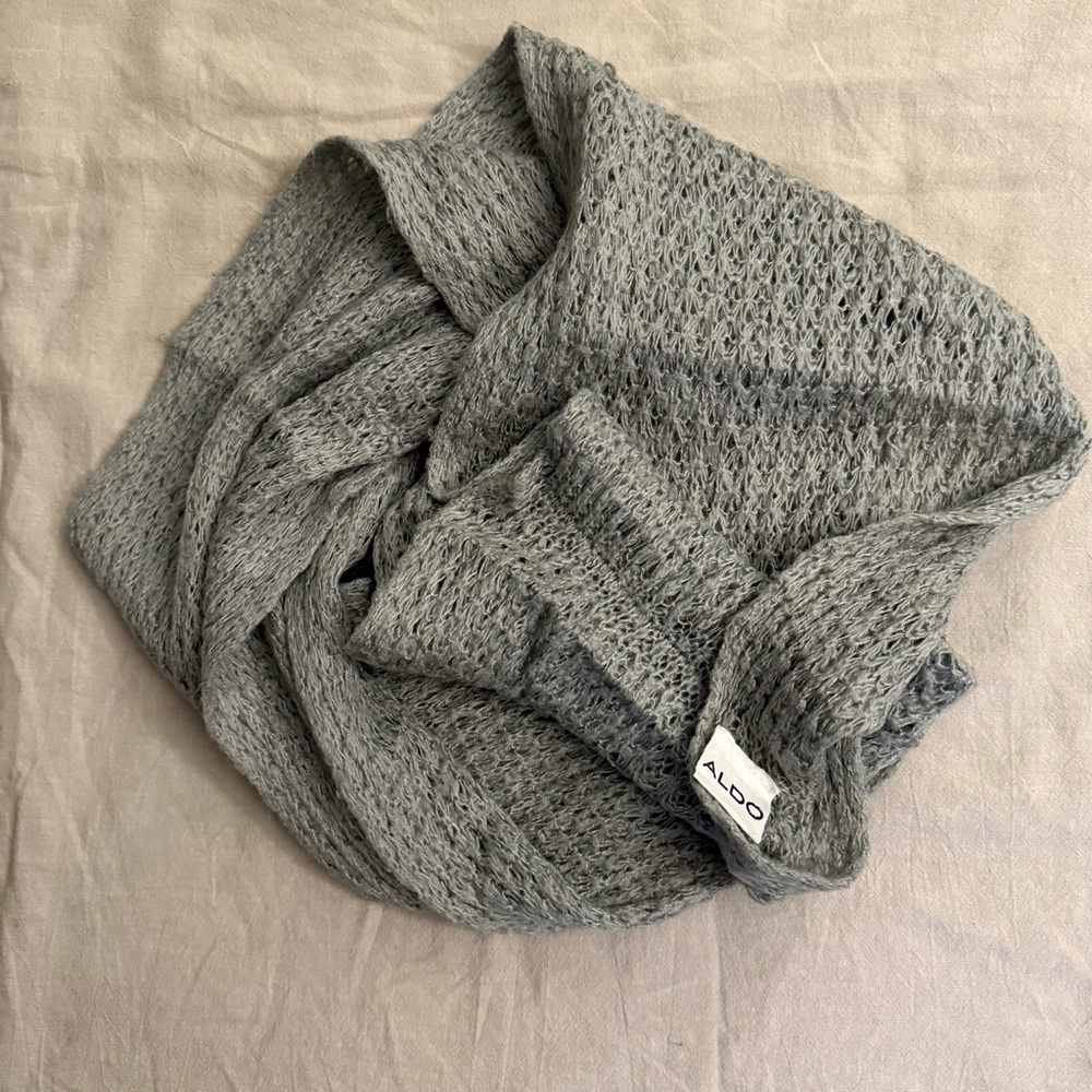 Aldo Light Grey Infinity Women's scarf